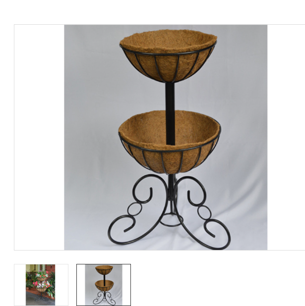 2 Tier Classic Ironwork Planter Kit