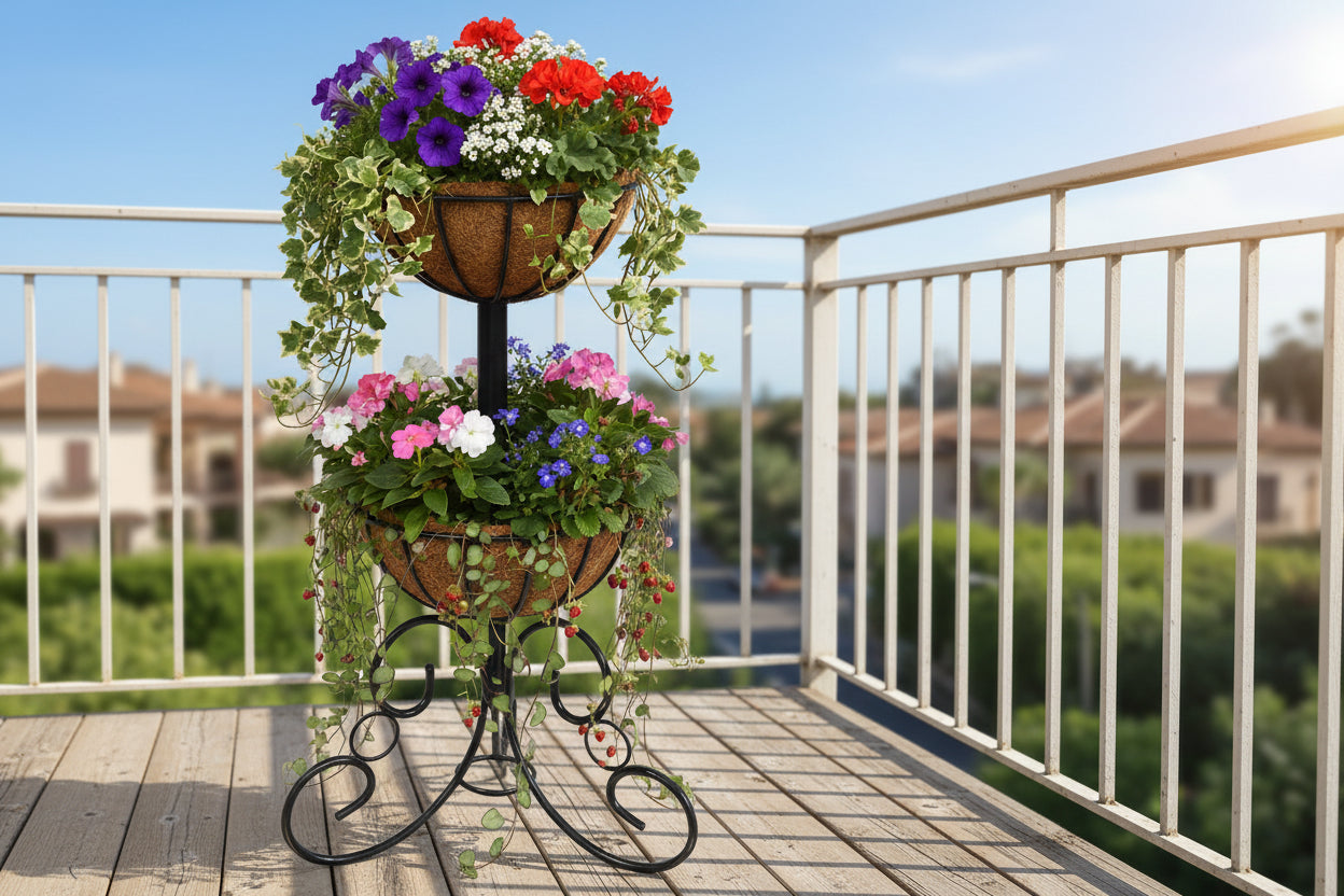 2 Tier Classic Ironwork Planter Kit